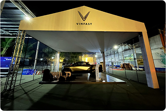 “Lái thử xe điện VinFast - Bứt phá mọi giới hạn” tại trường đua Đại Nam